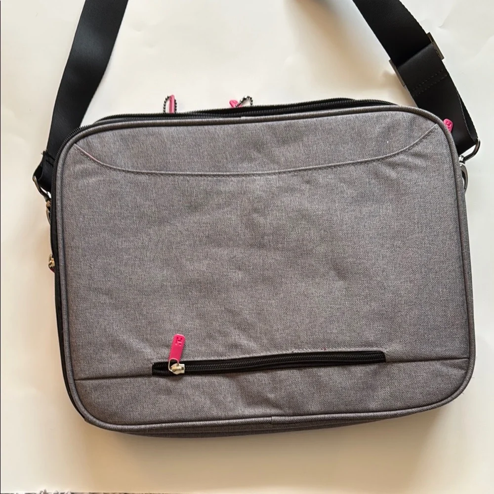 iHome - Pink & Gray Shoulder Bag